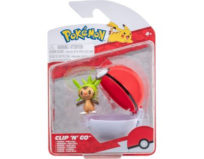 Jazwares Pokémon Clip N Go Poké Ball Chespin