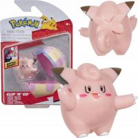 Jazwares Pokémon Clip N Go Poké Ball Clefairy a Heal Ball 4