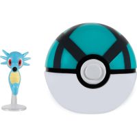 Jazwares Pokémon Clip N Go Poké Ball Horsea a Net Ball