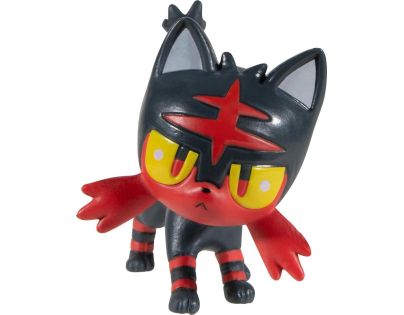 Jazwares Pokémon Clip N Go Poké Ball Litten a Dusk Ball - Poškodený obal