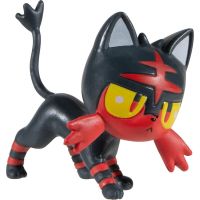 Jazwares Pokémon Clip N Go Poké Ball Litten a Dusk Ball - Poškodený obal 3