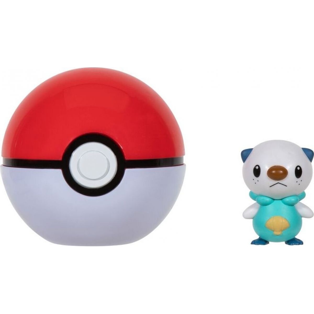 Jazwares Pokémon Clip N Go Poké Ball Oshawott A Poké Ball | 4KIDS.sk