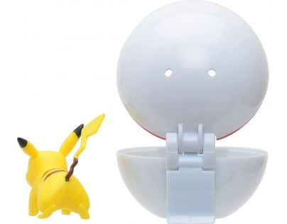 Jazwares Pokémon Clip N Go Poké Ball Pikachu a Premier Ball
