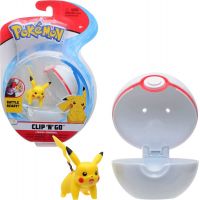 Jazwares Pokémon Clip N Go Poké Ball Pikachu a Premier Ball 4