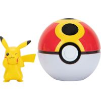 Jazwares Pokémon Clip N Go Poké Ball Pikachu a Repeat Ball 2
