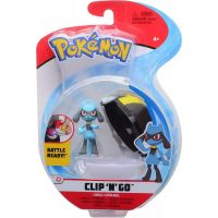 Jazwares Pokémon Clip N Go Poké Ball Riolu a Ultra Ball 3