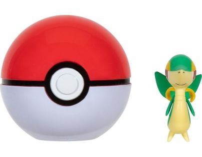 Jazwares Pokémon Clip N Go Poké Ball Snivy a Poké Ball