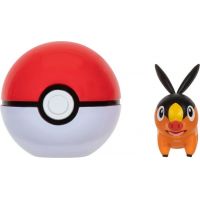 Jazwares Pokémon Clip N Go Poké Ball Tepig a Poké Ball