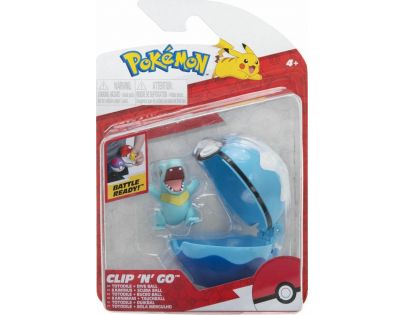 Jazwares Pokémon Clip N Go Poké Ball Totodile a Dive Ball