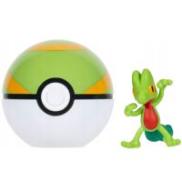 Jazwares Pokémon Clip N Go Poké Ball Treecko a Nest Ball