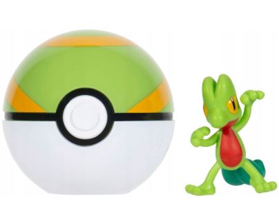 Jazwares Pokémon Clip N Go Poké Ball Treecko a Nest Ball