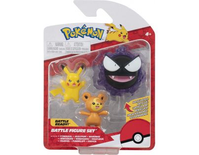Jazwares Pokémon figurky 3-pack č.7