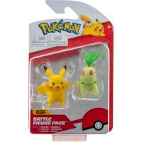 Jazwares Pokémon figurky č.7 Pikachu a Chikorita 2