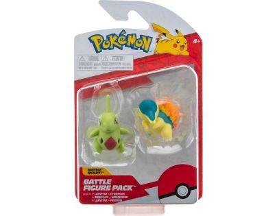 Jazwares Pokémon figurky Larvitar a Cyndaquil