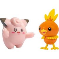 Jazwares Pokémon figurky Torchic a Clefairy