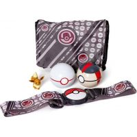 Jazwares Pokemon sada Clip 'N' Go Bandolier W2 Timer Ball & Eevee