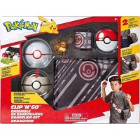 Jazwares Pokemon sada Clip 'N' Go Bandolier W2 Timer Ball & Eevee 2