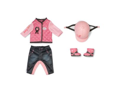 BABY born Jazdecká súprava ružová 43 cm