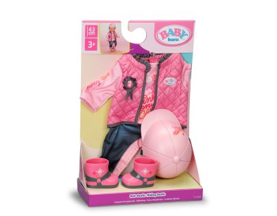 BABY born Jazdecká súprava ružová 43 cm
