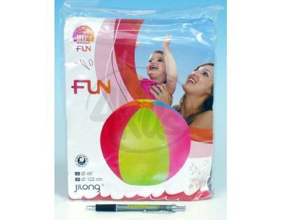 Jilong 67200 - Míč nafukovací s pruhy 122cm v sáčku