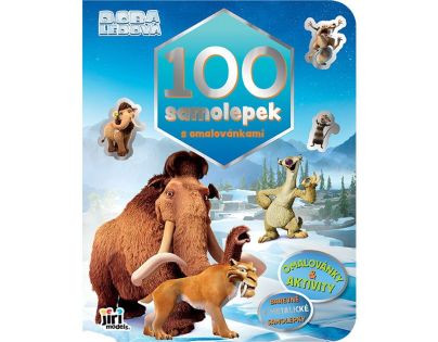 Jiří Models 100 samolepiek s omaľovánkami Doba ľadová