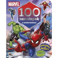 Jiri Models 100 samolepiek s omaľovánkami Marvel