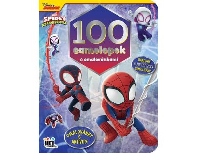 Jiri Models 100 samolepiek s omaľovánkami Spidey