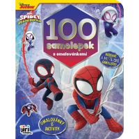 Jiri Models 100 samolepiek s omaľovánkami Spidey