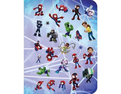 Jiri Models 100 samolepiek s omaľovánkami Spidey