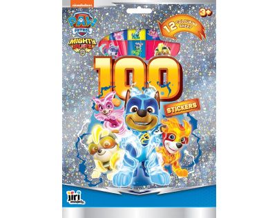 JIRI MODELS 100 samolepiek s omaľovánkovými listami Tlapková patrola