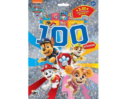 JIRI MODELS a.s. 100 samolepiek s omaľovánkovými listami Tlapková patrola