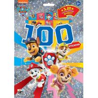 JIRI MODELS a.s. 100 samolepiek s omaľovánkovými listami Tlapková patrola