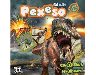 JIRI MODELS a.s. Pexeso v zošite Dinosaury