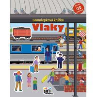 JIRI MODELS a.s. Samolepková knižka Vlaky