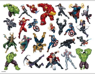 Jiri Models Bav sa a nalepuj zas a znova! Marvel