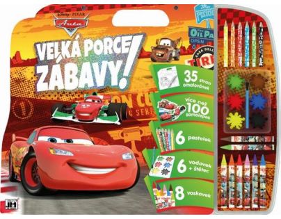 Autá Mega omalovánkový set