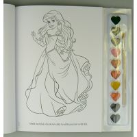 Jiri Models Disney Princess Omalovánky s barvami A4 Princezny 2
