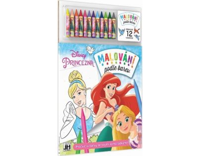 Jiri Models Disney Princess Malování podle barev Princezny