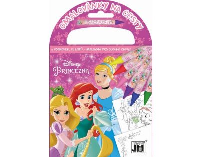 Jiri Models Disney Princess Omaľovánky na cesty Princezny