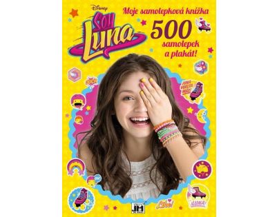 Jiri Models Disney Samolepkové knížky Soy Luna 500 samolepek