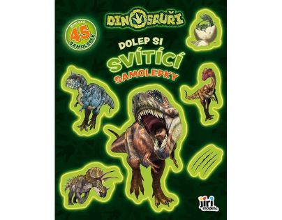 Jiří Models Dolep si svietiace samolepky Dinosaury