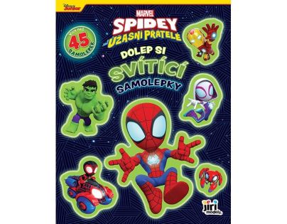 Jiří Models Dolep si svietiace samolepky Spidey