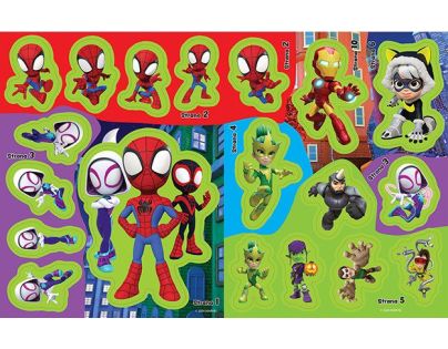 Jiří Models Dolep si svietiace samolepky Spidey
