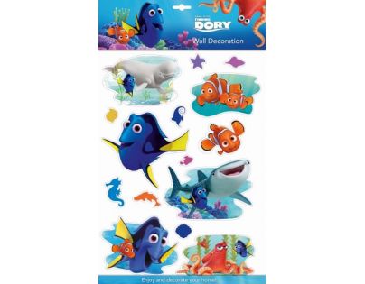 Jiri Models Hledá se Dory 3D samolepky na zeď Dory