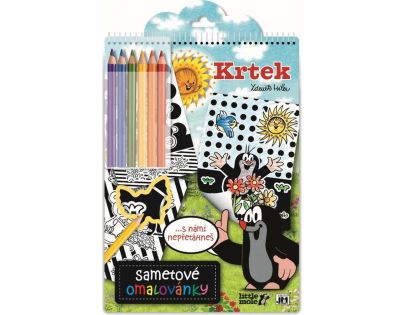 Krtek Sametové omalovánky