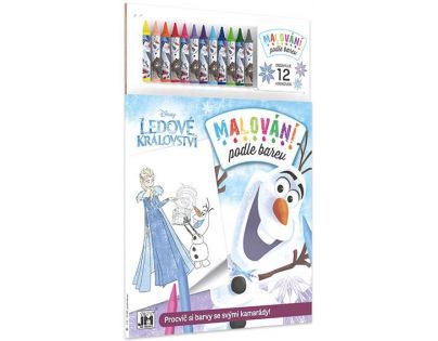 JIRI MODELS Maľovanie podľa farieb Ľadové kráľovstvo