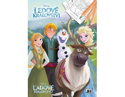 Ledové Království omalovánky