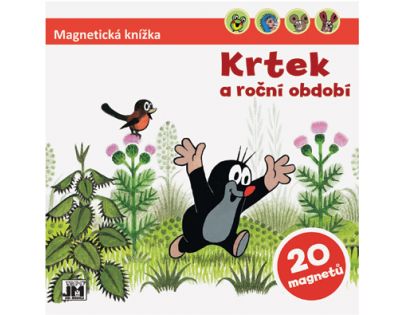JIRI MODELS 4100501 - Magnetická knížka / Krtek a období