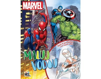 Jiri Models Maľuj vodou A4 Marvel