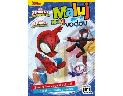 Jiri Models Maľuj vodou A5 Spidey